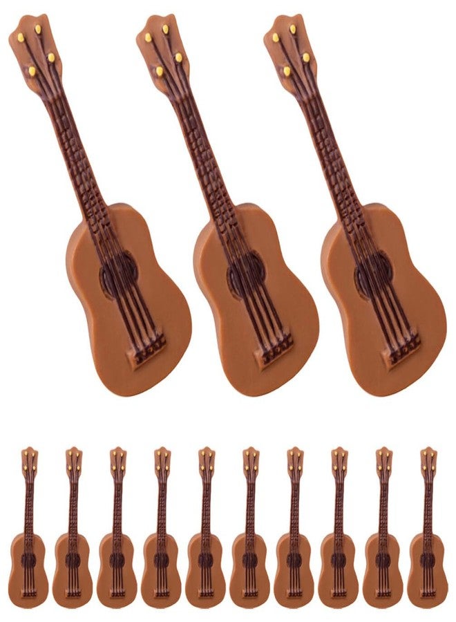 JOINPAYA 25Pcs Miniature Guitar Models - Resin Small House Musical Instruments for Party, Collectibles, Gifts - 1.37 * 0.51 * 0.19Inch - Image 1